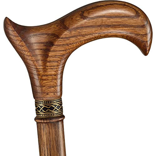 Handmade Ergonomic Wooden Walking Cane N316937