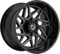 Gloss Black 20x12 Wheel with Milled Accents R701334