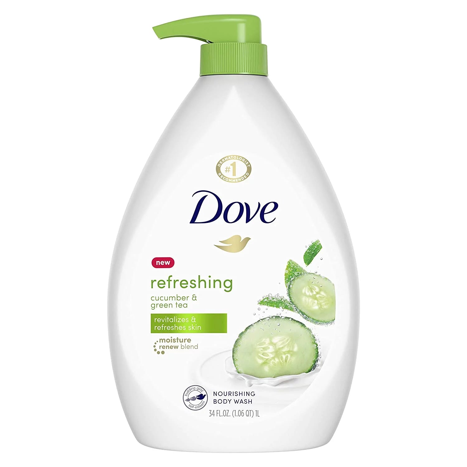 Cucumber and Green Tea Body Wash, 34 oz R3646