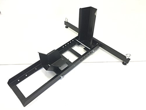Adjustable Motorcycle Wheel Chock Stand Heavy Duty 1800lb J984