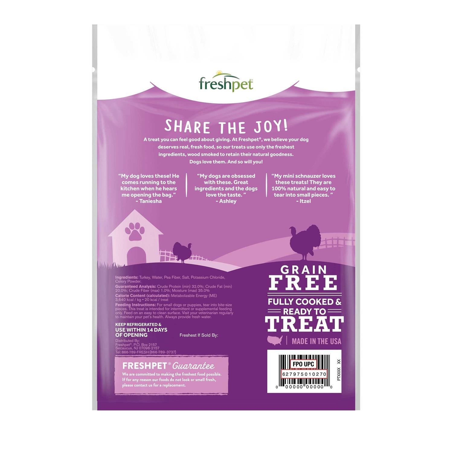 Turkey Bacon Dog Treats L87230