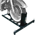Adjustable Motorcycle Wheel Chock Stand Heavy Duty 1800lb J984