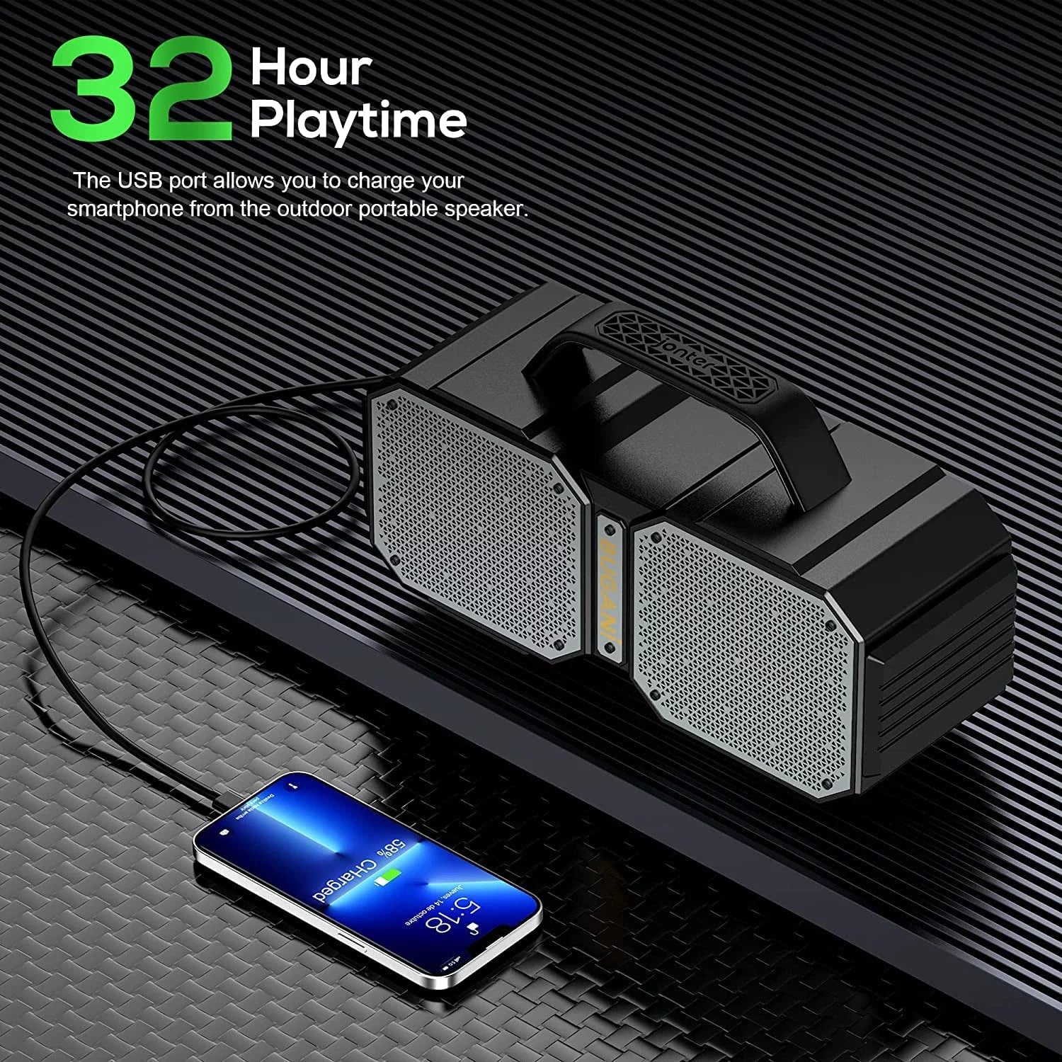Black Bluetooth Speaker A2809