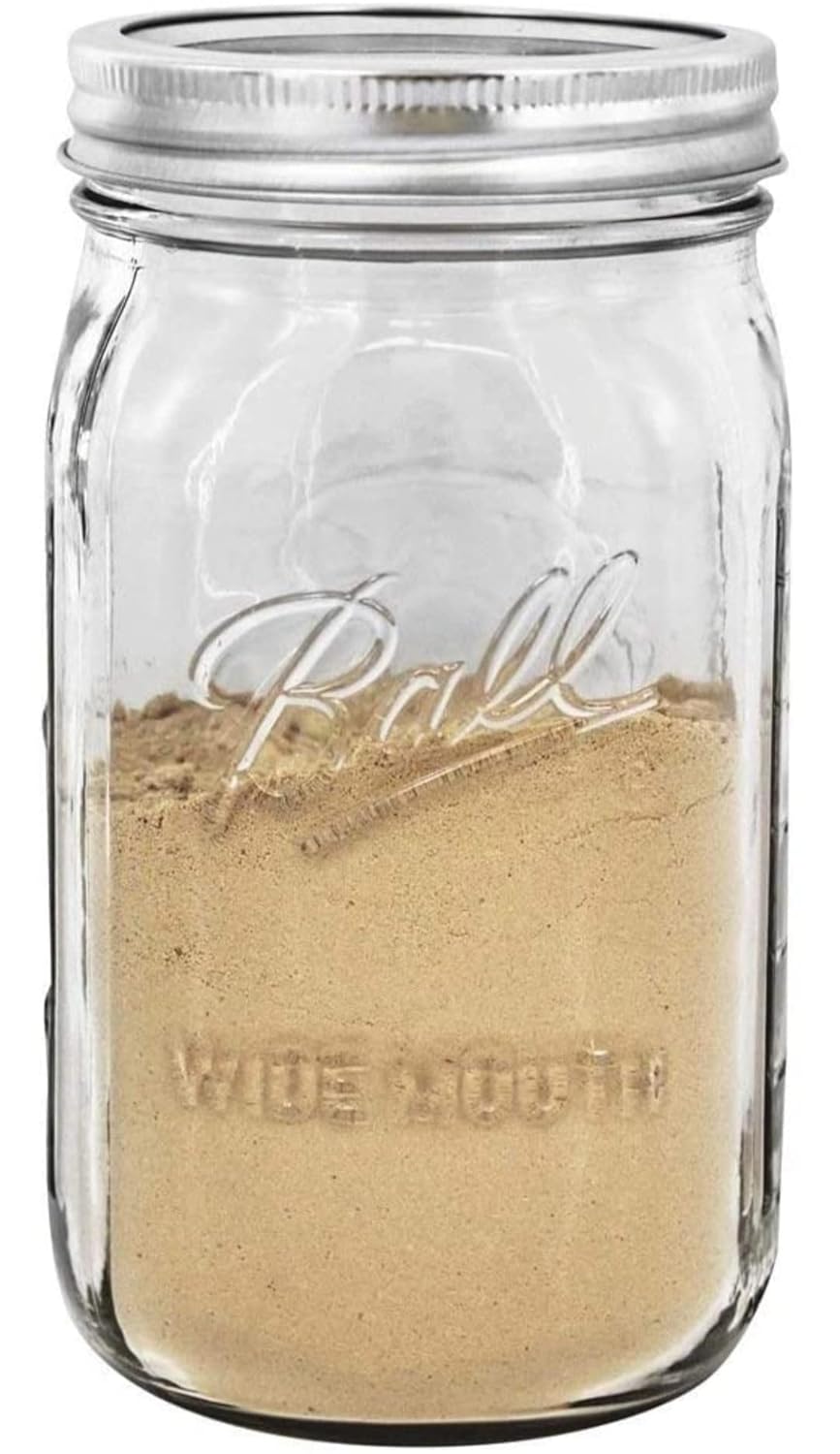 32 oz Wide Mouth Jars with Lids and Bands, Set of 12 X662659