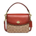 Coated Canvas Crossbody D9586