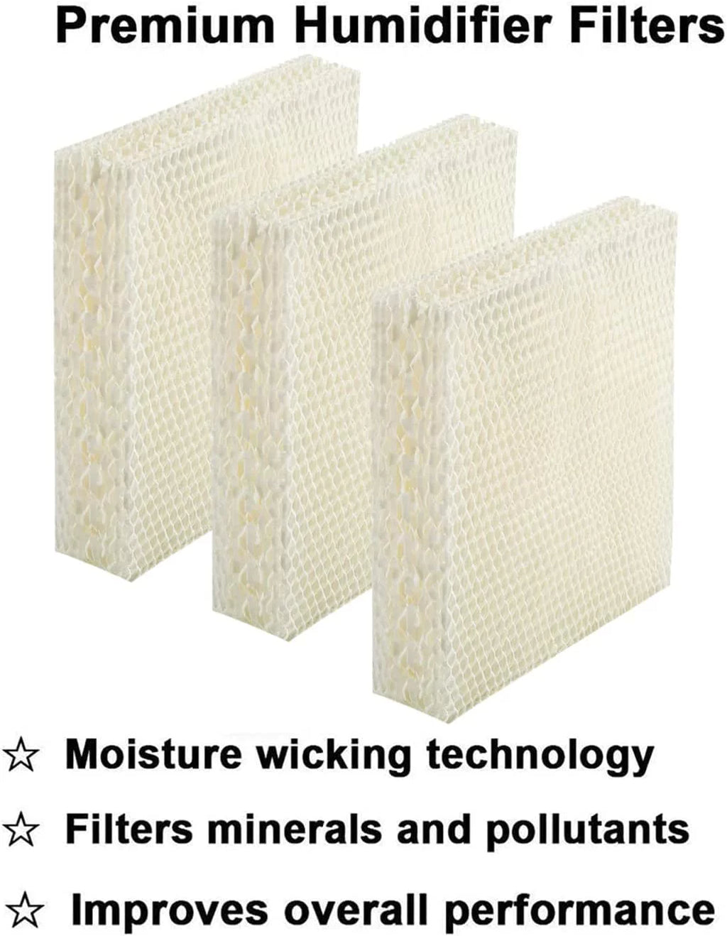 6 Pack Humidifier Wicking Filter Replacement B387963