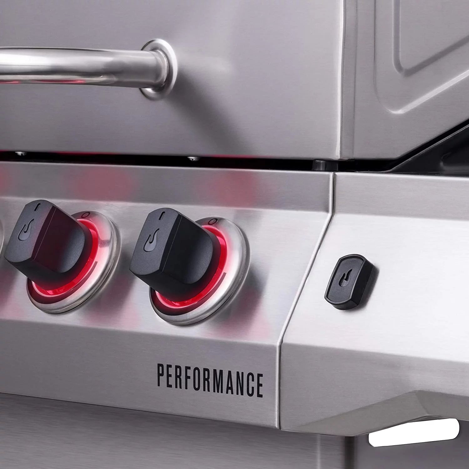 Stainless Steel Propane Gas 4-Burner Grill with Side Burner Cabinet G24781