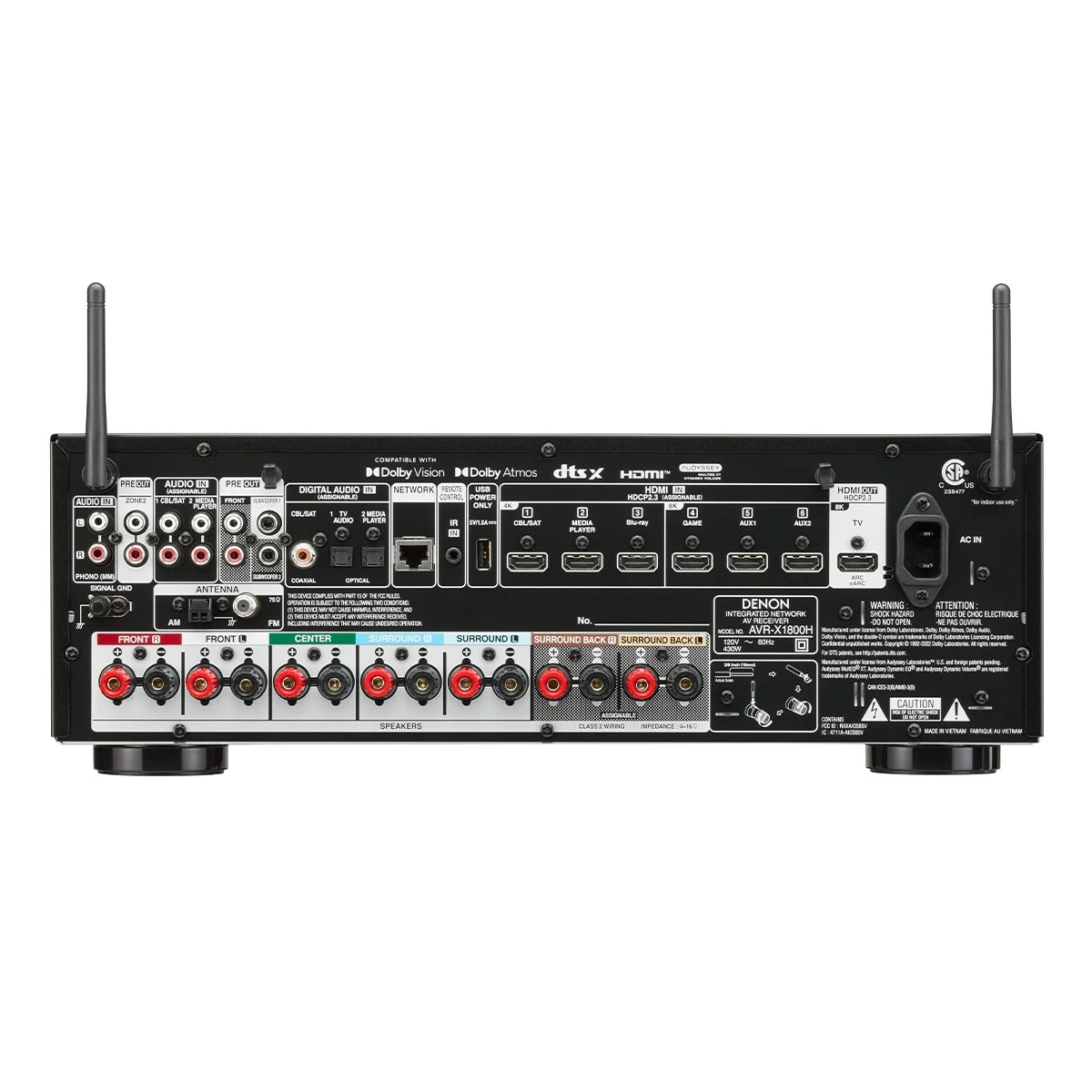 7.2 Channel 8K Home Theater Receiver P831