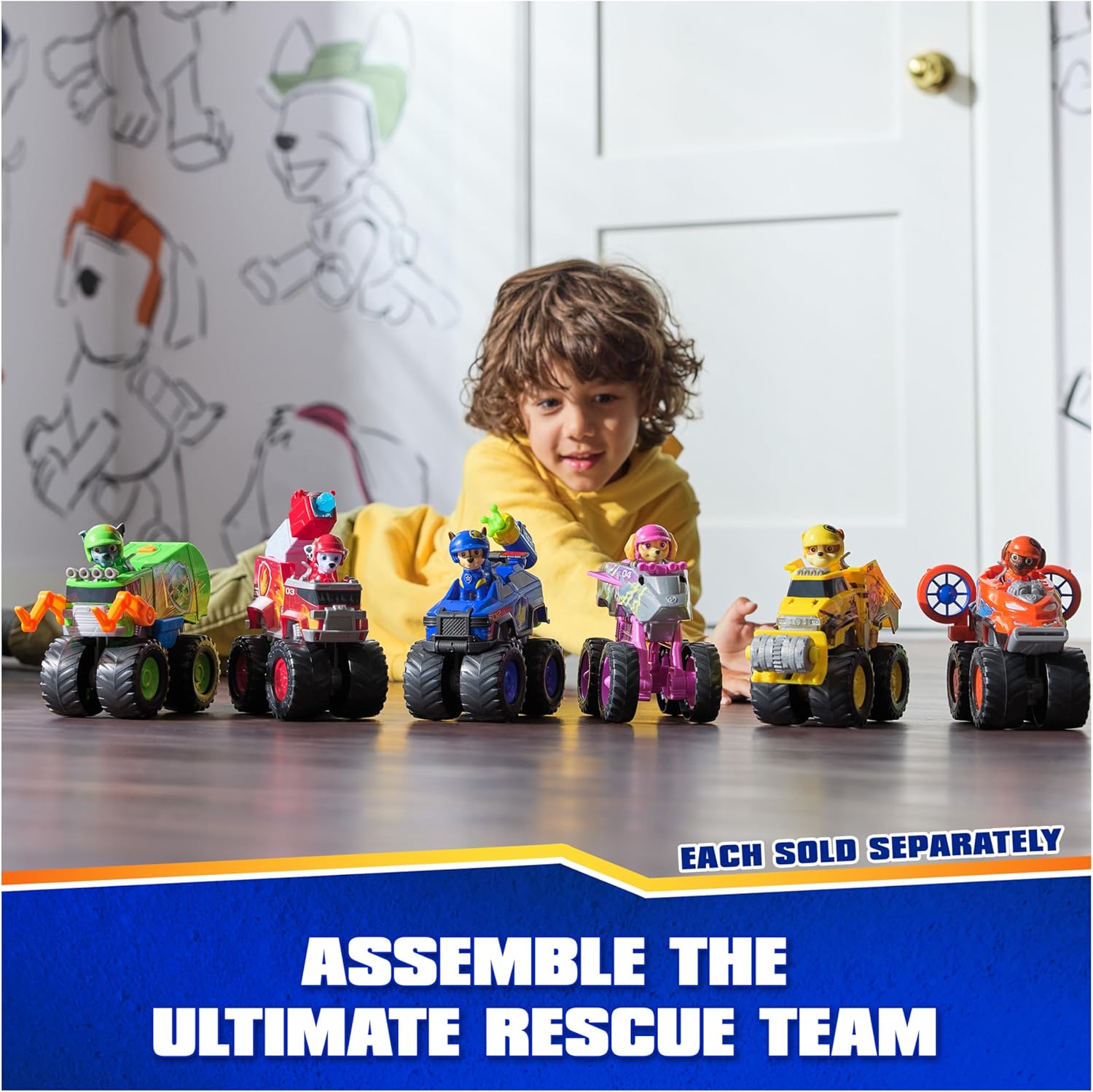 Chase’s Cruiser Toy Truck with Projectile Launcher and Action Figure Q751