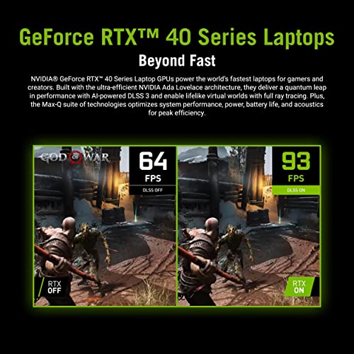 17.3" QHD 240Hz Gaming Laptop, GeForce RTX 4070, AMD Ryzen 9, 16GB DDR5, 1TB PCIe SSD, Eclipse Gray I1253