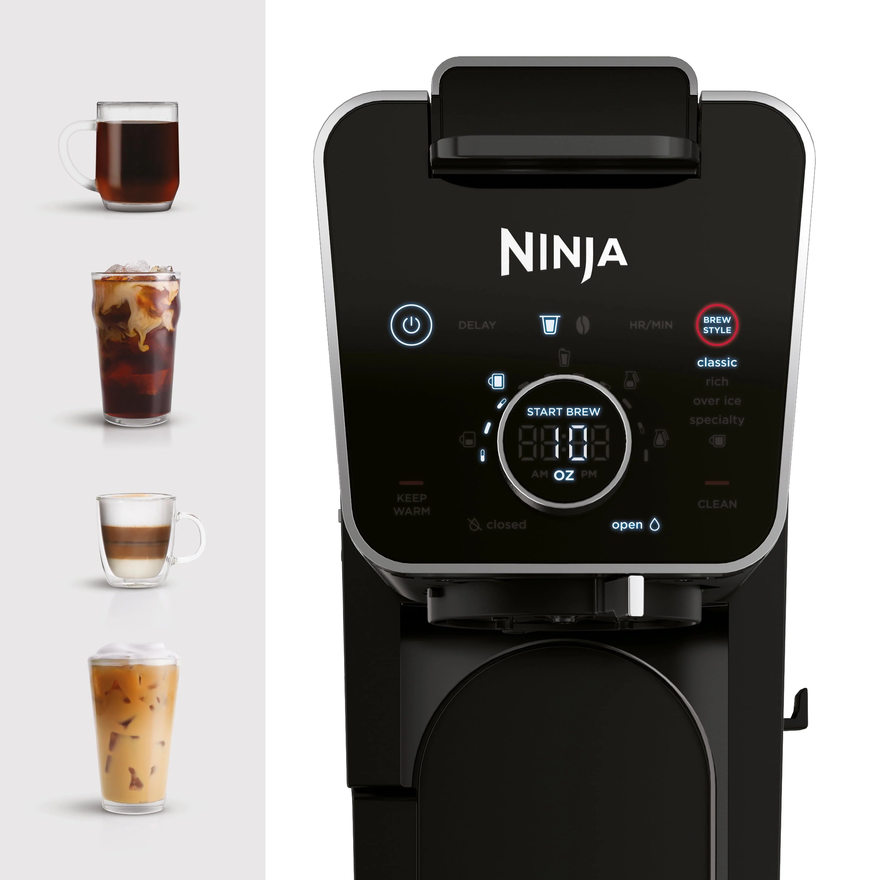 12-Cup Drip Coffee Maker with Glass Carafe P31473
