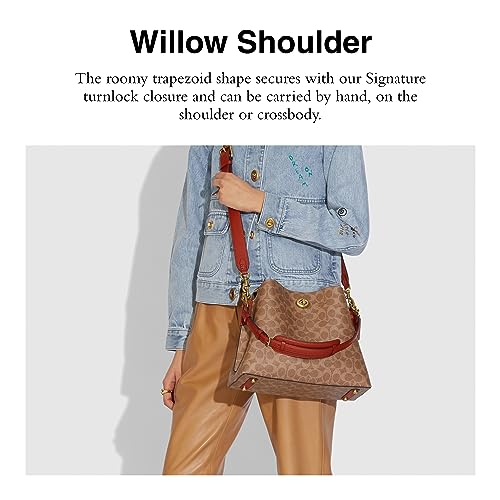 Polished Pebble Leather Willow Shoulder Bag G979267