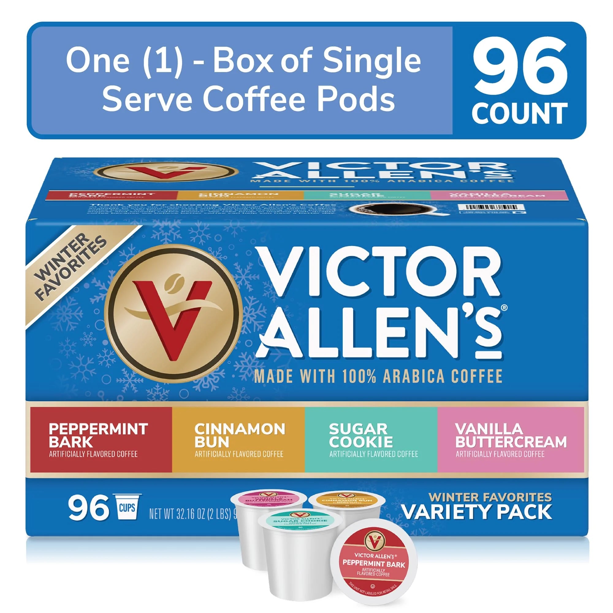 96 Count Single Serve Coffee Pods Z5384