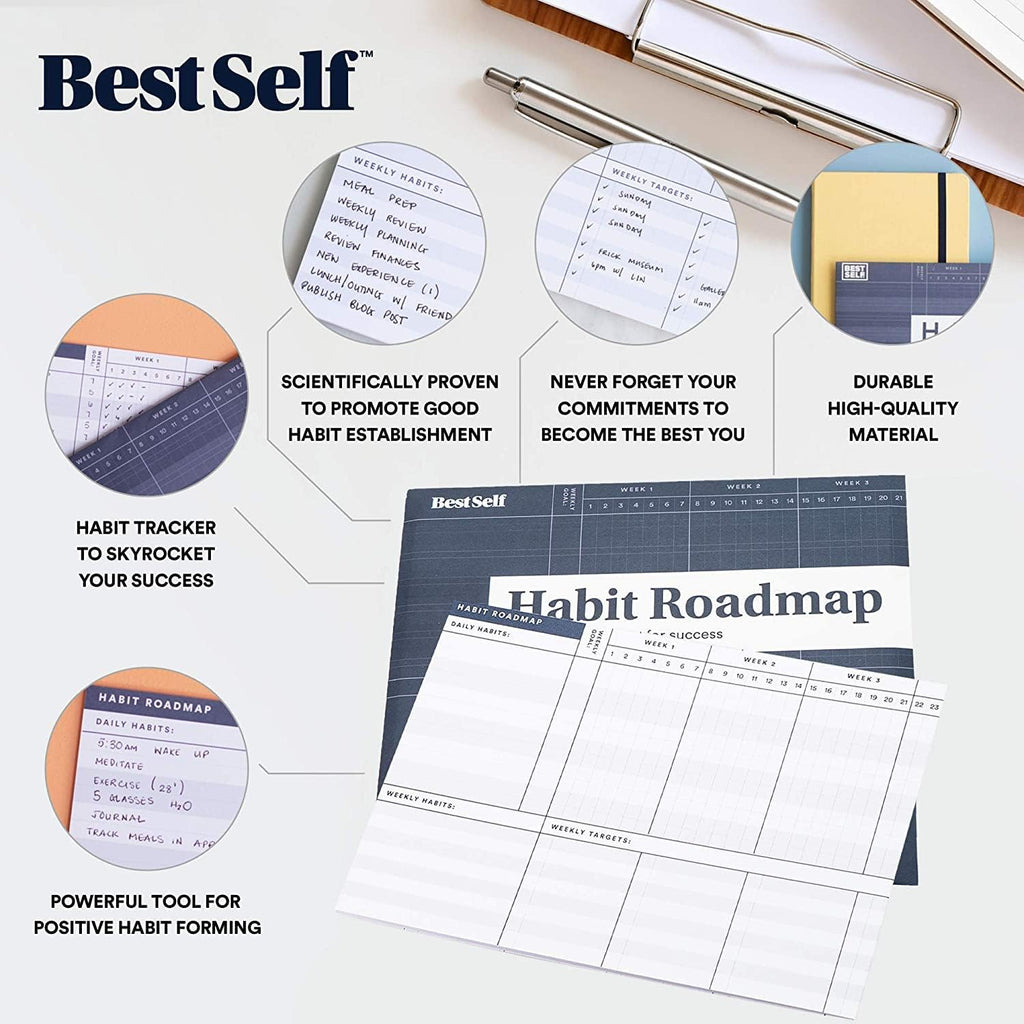 13-Week Goal Tracker Journal Planner R29178