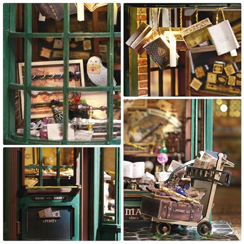 Miniature Dollhouse Kit with Furniture, 1:24 Scale E2416