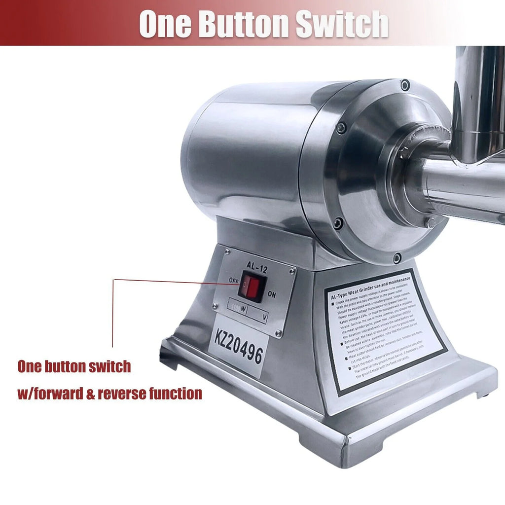1100W Stainless Steel Commercial Electric Meat Grinder H413873