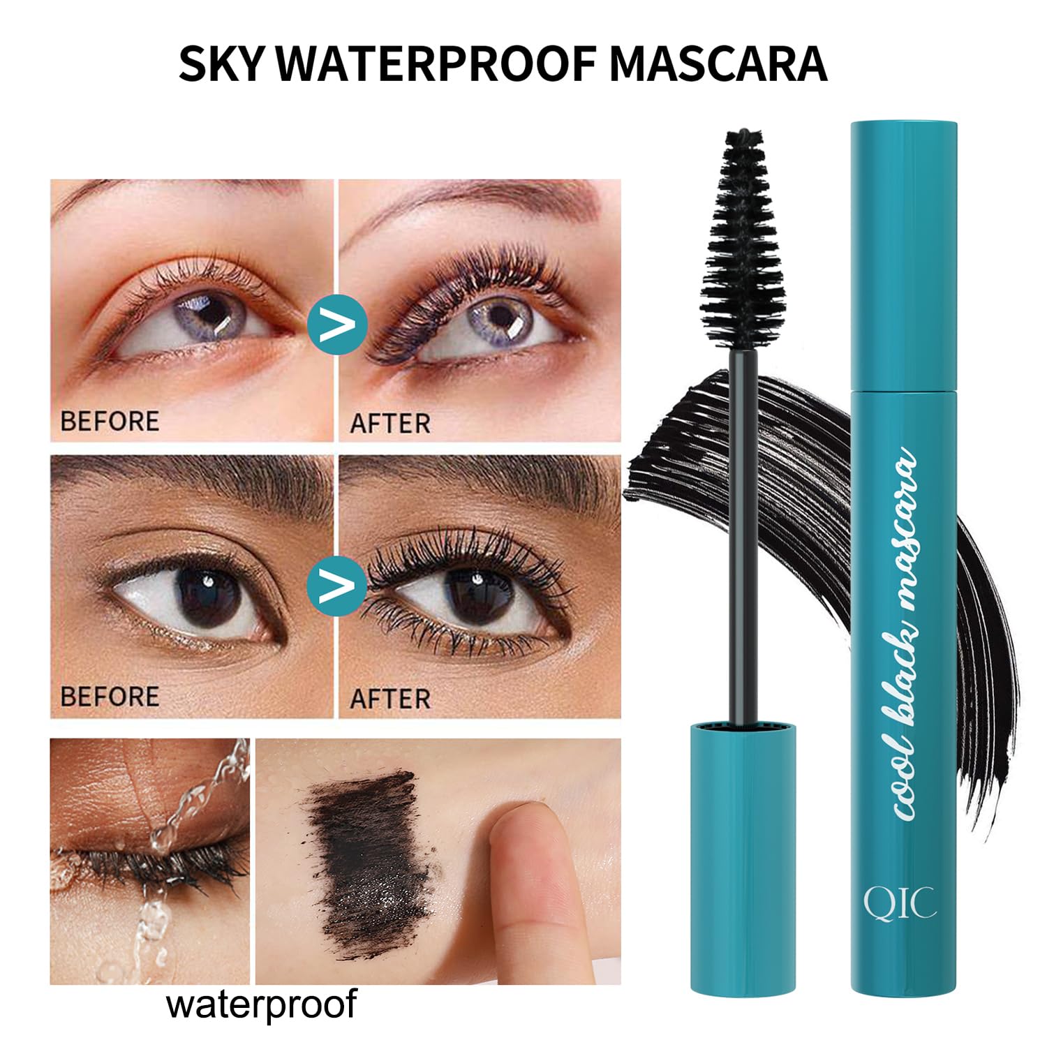 Black Waterproof Mascara A693