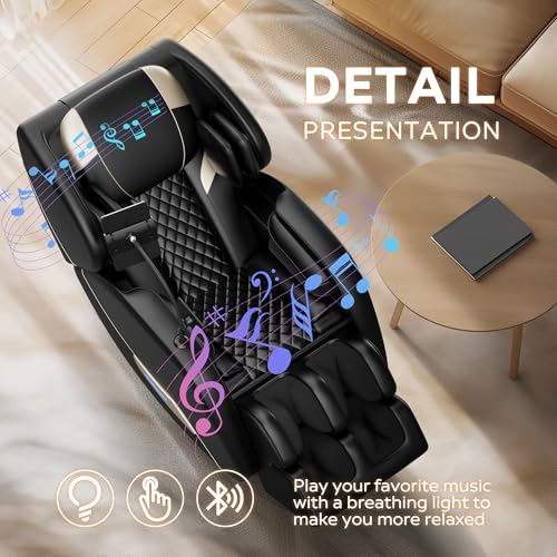 Zero Gravity SL-Track Shiatsu Massage Recliner Chair with Body Scan J477