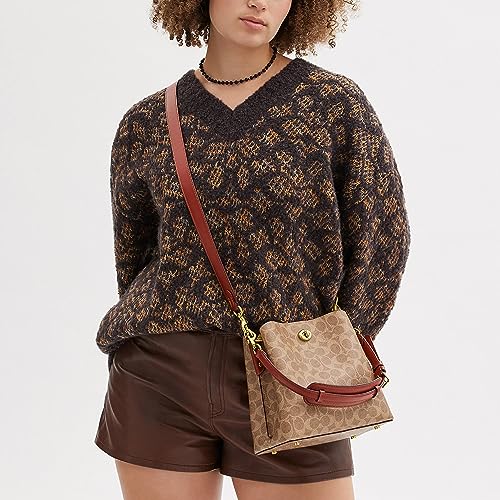 Polished Pebble Leather Willow Shoulder Bag G979267