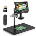 4K Digital Microscope 2000x 52MP 10.1" HDMI with Ring Light 64GB Q7373