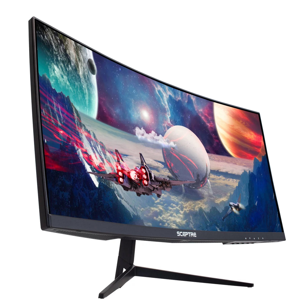 30" Curved VA LED Monitor 2560 x 1080 200 Hz Black C700346