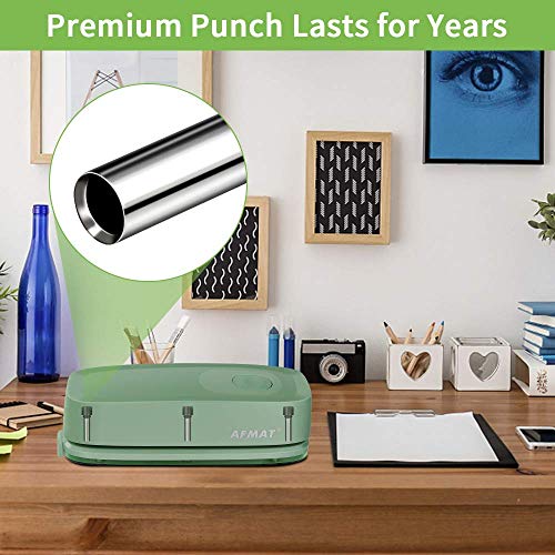 Gray Electric 3 Hole Punch, 20-Sheet Q82346