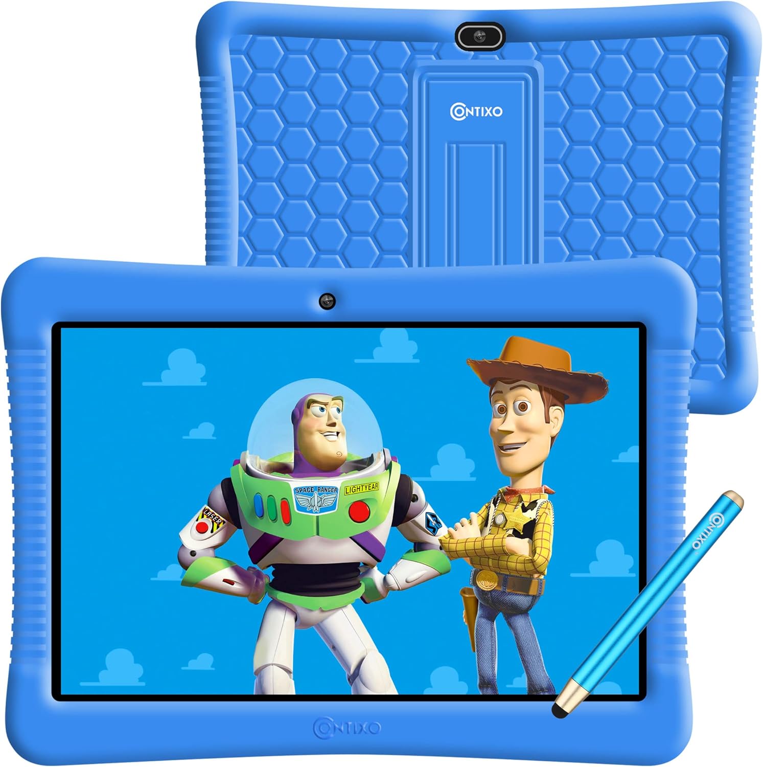 10-inch HD Kids Tablet with Camera, 32GB, Blue J62464