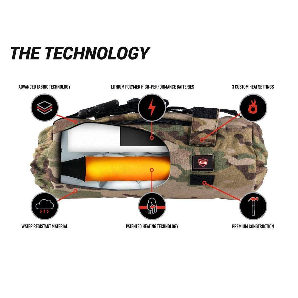 Multicam Heated Pouch M14838