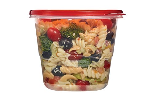 2 Count 4 Cup Rectangular Food Storage Containers F2369
