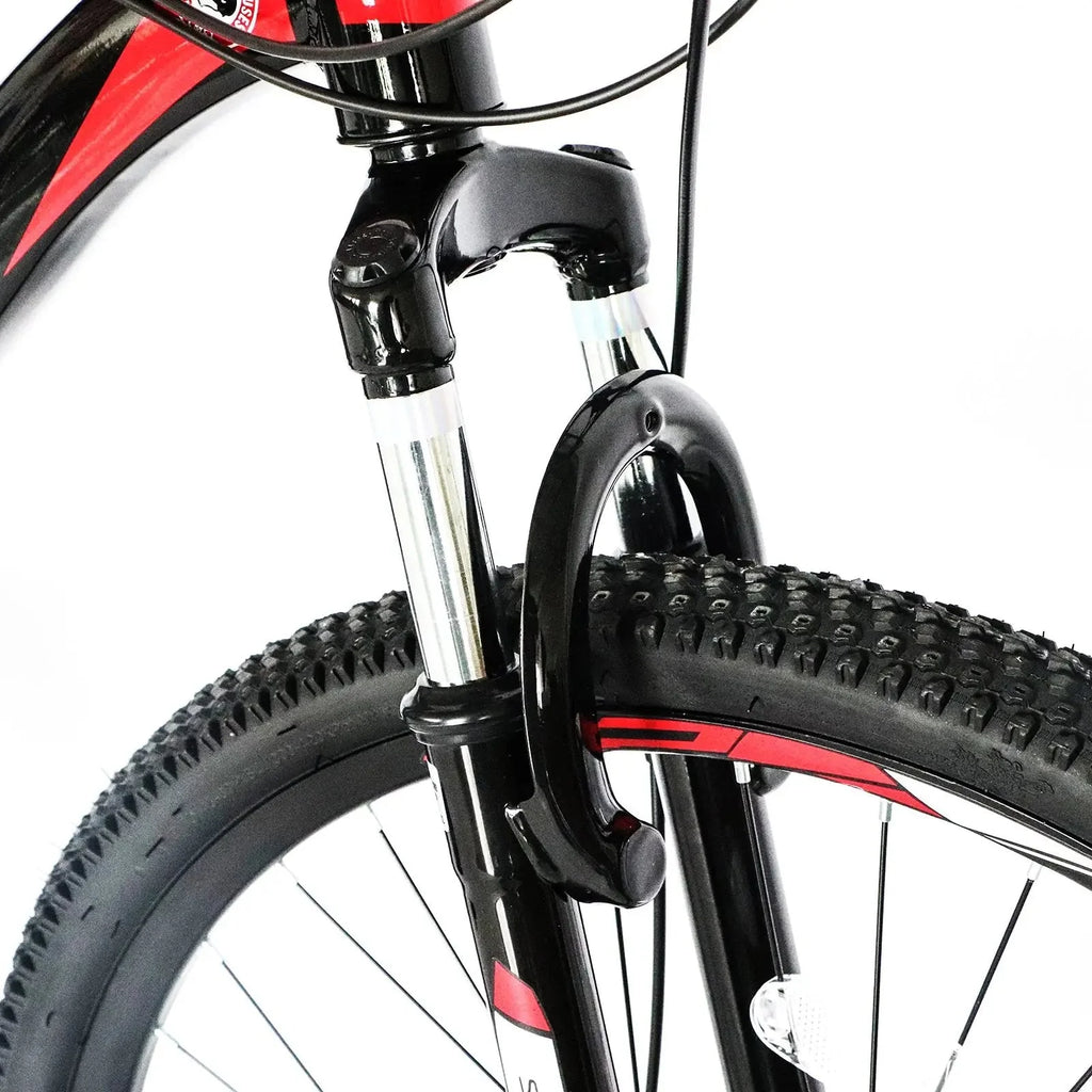 26 Inch 21 Speed Red Black Mountain Bike U96940