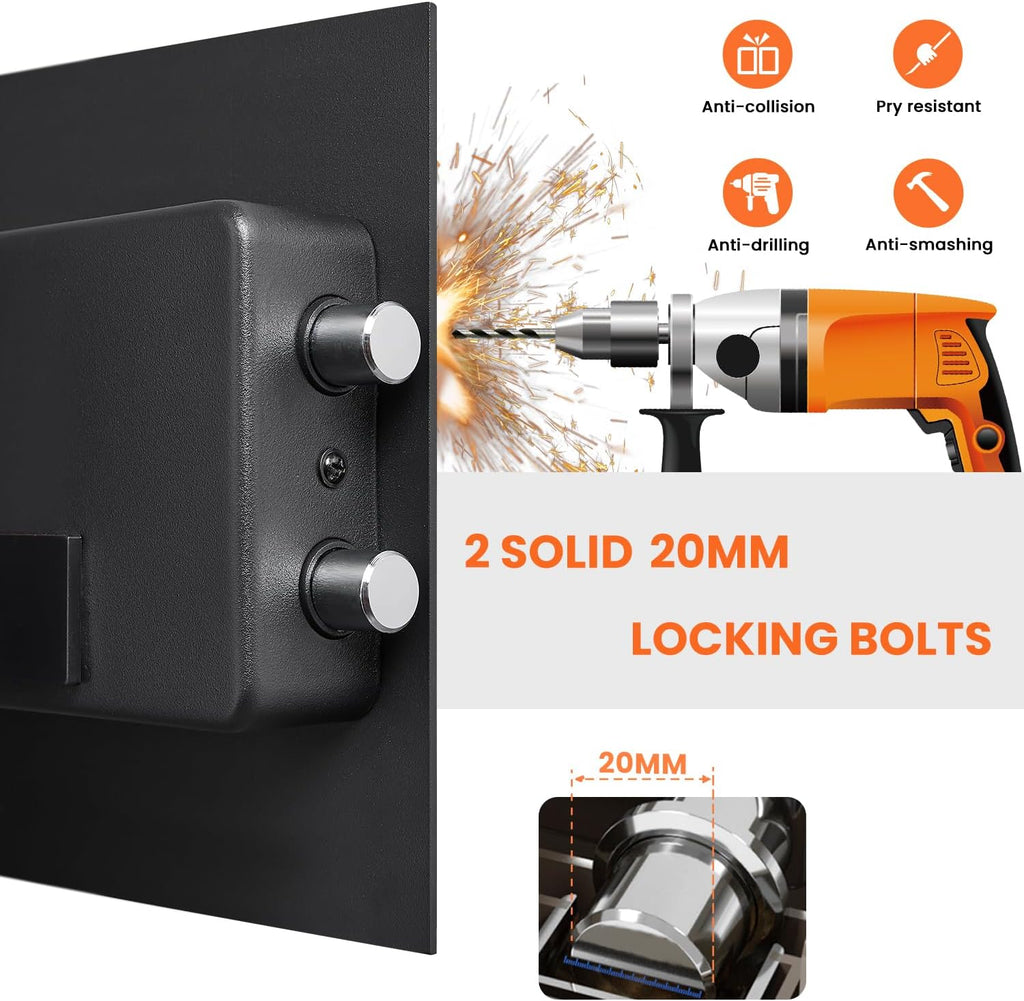 2.3 Cub Fireproof Safe with Digital Keypad N335
