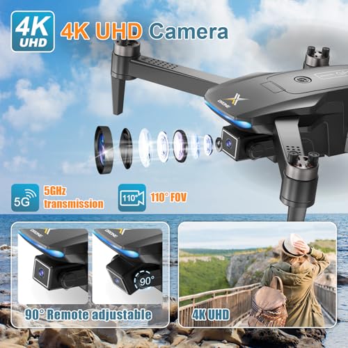 4K Camera Drone with Brushless Motor E86792