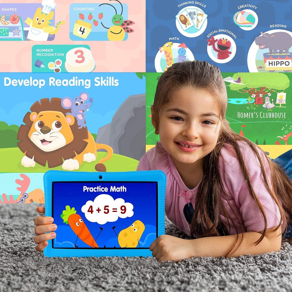 10-inch HD Kids Tablet with Camera, 32GB, Blue J62464