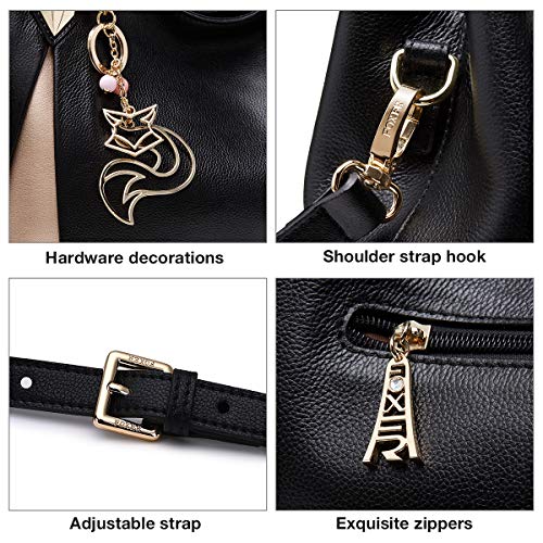 Genuine Leather Top-handle Totes Crossbody Bags O52054