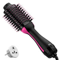 4 in 1 Hair Dryer Brush with Anti-Frizz Ceramic Titanium Barrel and Negative Ion L873621