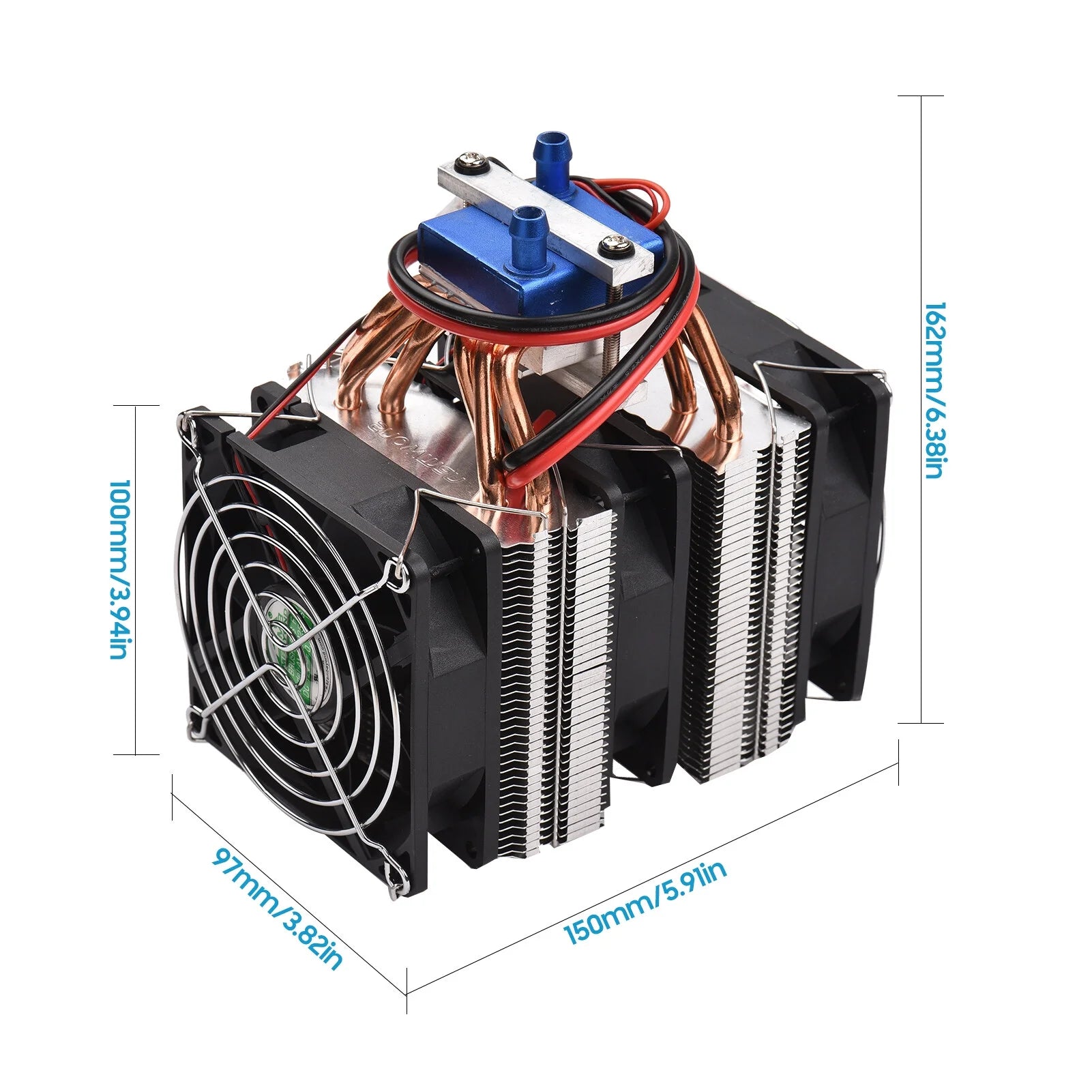 180W Semiconductor Refrigeration Fish Tank Chiller with 6pcs Copper Pipe G99204