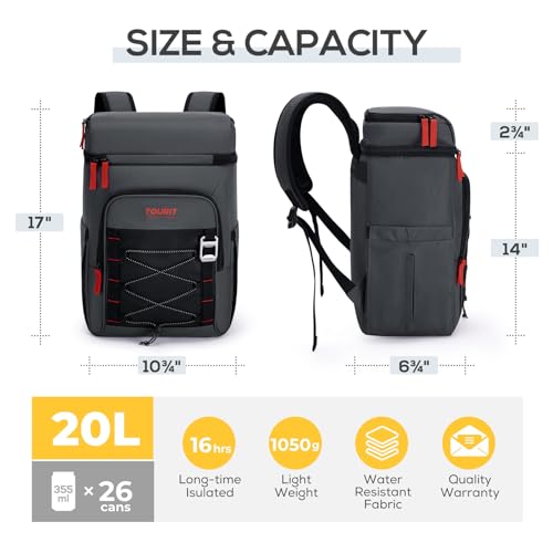 Backpack Cooler Insulated 30 Can Thermal Bag J416