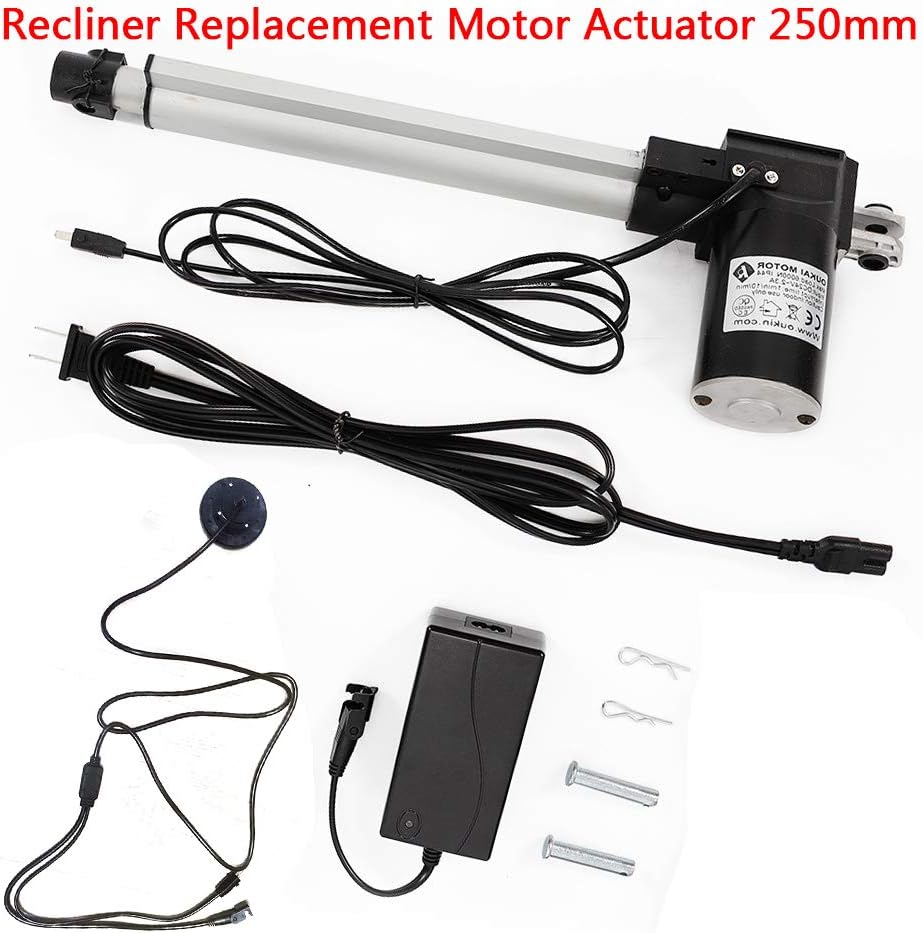 24V Electric Recliner Chair Lift Motor Replacement Actuator Kit O71039
