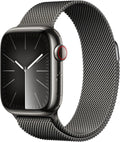 Graphite Stainless Steel Smartwatch with Milanese Loop L60681