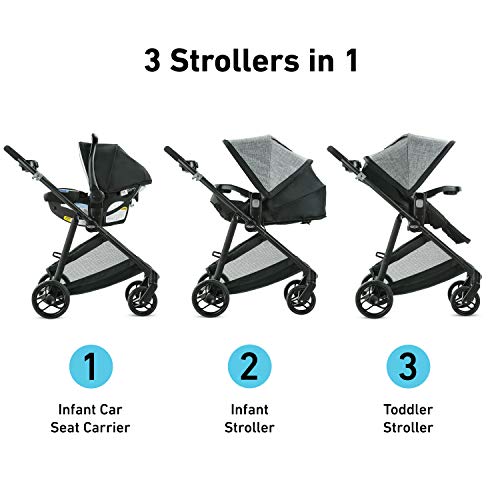 Modes Element Travel System with Reversible Seat and Infant Car Seat G989