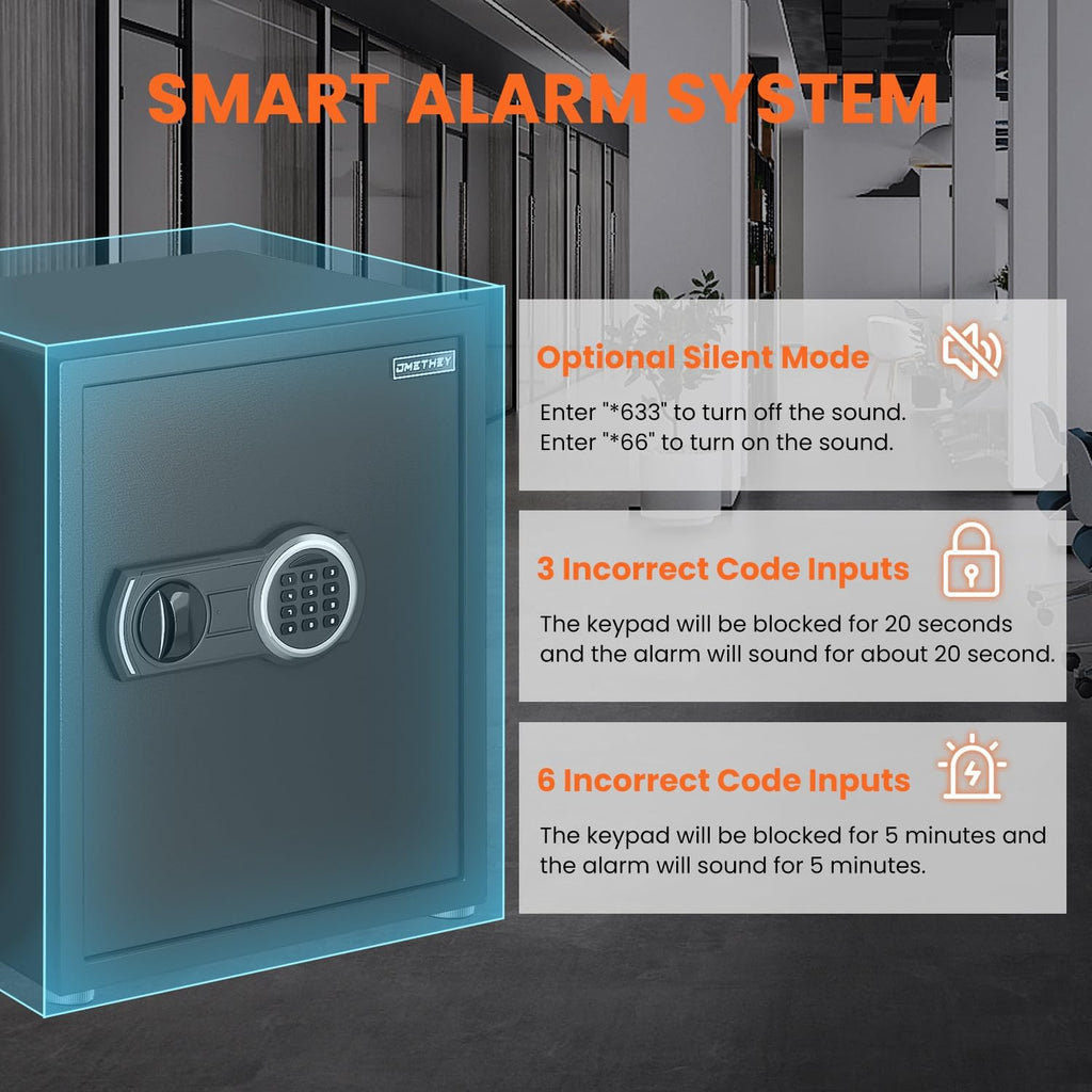 2.3 Cub Fireproof Safe with Digital Keypad N335