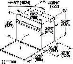 Stainless Steel Single Wall Electric Oven T74667