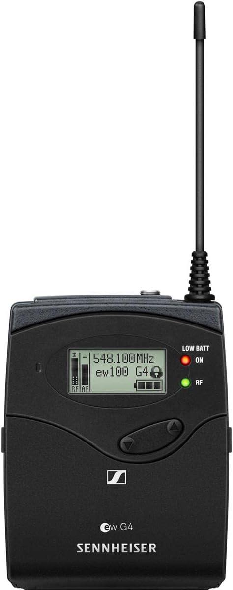 Black Wireless Lavalier Microphone System A15054