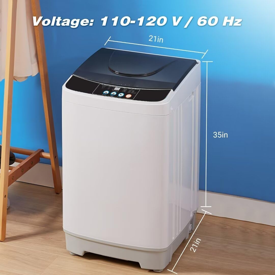 17.8LBS Washer and Dryer Combo with LED Display I1452