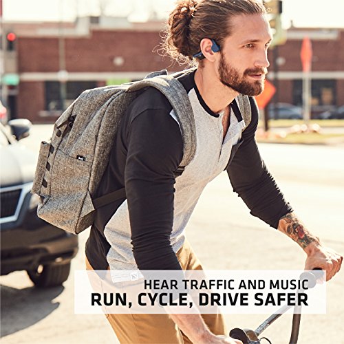 Slate Grey Bone Conduction Wireless Bluetooth Headphones S205294