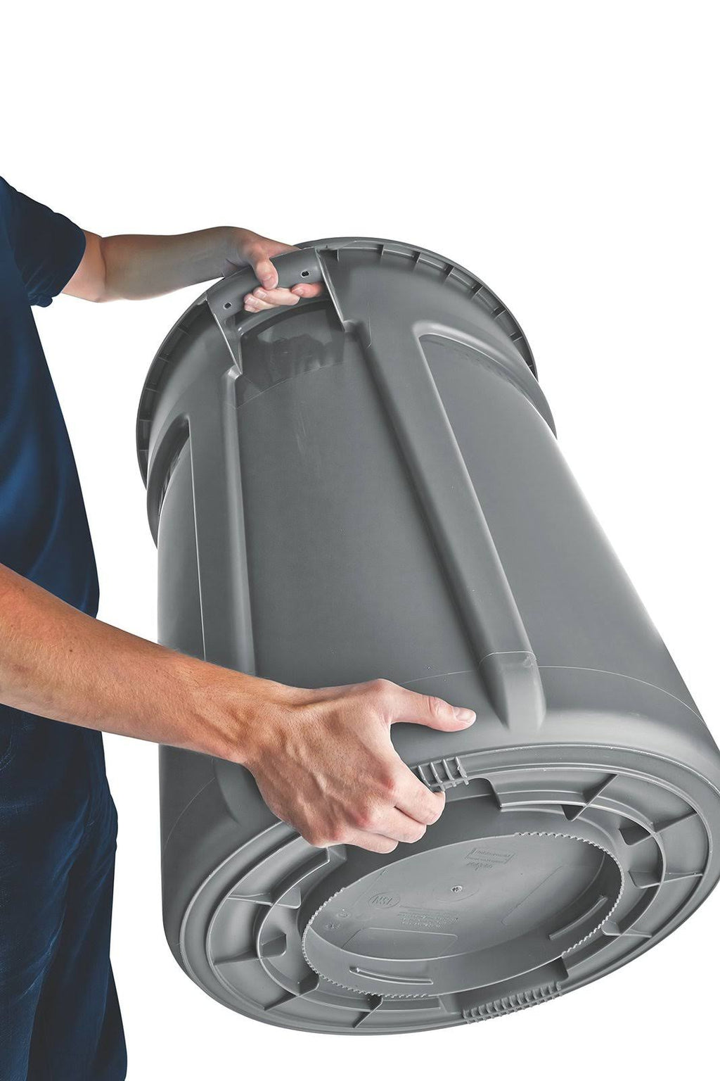 44-Gallon Gray Vented Utility Container S610924