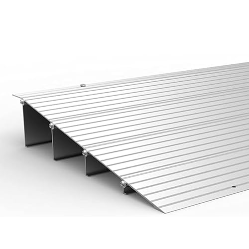 Portable Self Supporting Aluminum Modular Entry Threshold Ramp, 6 Inch B20824