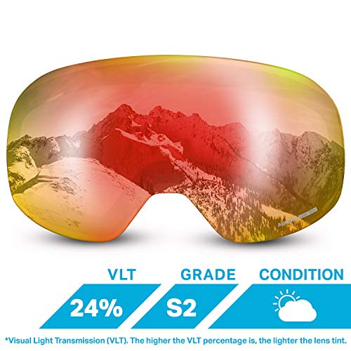 Ski Goggles Frameless Lens L15108