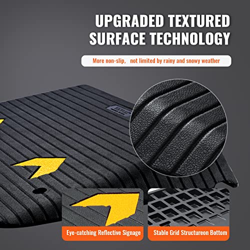 4" Rise Rubber Threshold Ramp W2164
