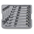 12 Piece Reversible Ratcheting Wrench Set Metric W793257